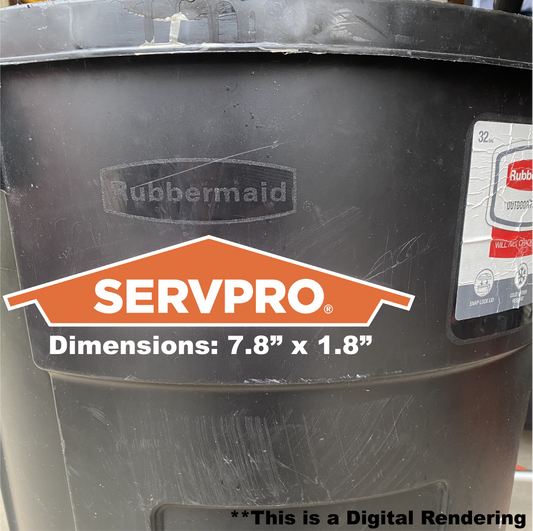 Custom Trash Bin Branding - HIGH TACK STICKERS