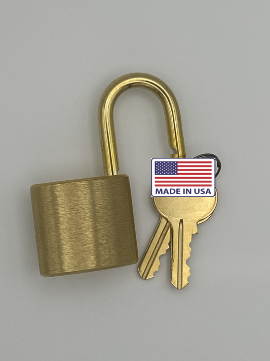 FLEX LOX BRASS Keyed Padlocks